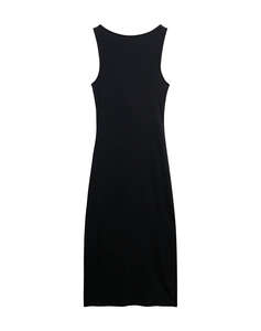 SUPERDRY D1 STUD JERSEY TWIST BACK MIDI DRESS WOMENS DRESS