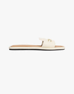 TOMMY HILFIGER LEATHER HORSEBIT MULE