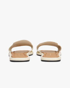 TOMMY HILFIGER LEATHER HORSEBIT MULE