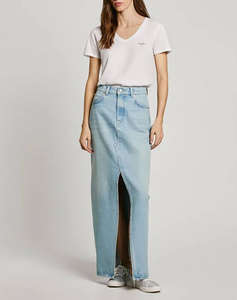PEPE JEANS DROP 2 MACY V-NECK Дамска тениска