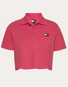 TOMMY JEANS TJW CRP BADGE SS POLO