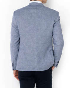 THE BOSTONIANS САКО COTTON LINEN REGULAR FIT