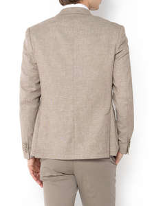 THE BOSTONIANS САКО COTTON LINEN REGULAR FIT