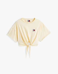 TOMMY JEANS TJW REG WAIST TIE BADGE TEE EXT