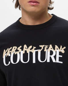 VERSACE JEANS 78GAHE06CJ00E 78UP601 L SEASONAL LOGO Мъжка тениска