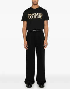 VERSACE JEANS 78GAHT05CJ00T 78UP600 S LOGO INSTIT THICKFOIL Мъжка тениска