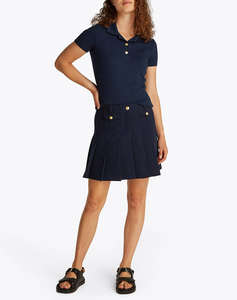 TOMMY HILFIGER SLIM GOLD BUTTON POLO SS