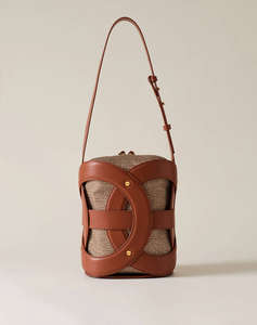 BORBONESE BUCKET BAG (Размери: 25,5 х 21 х 15см)