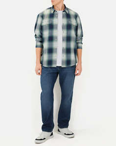 CAMEL РИЗА M.M checked 2Pocket+flaps