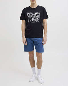 JJ REBEL JREBBERN BOX TEE SS CREW NECK