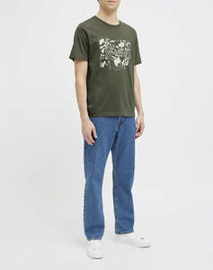 JJ REBEL JREBBERN BOX TEE SS CREW NECK