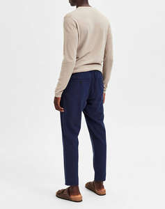 SELECTED SLH172-SLIMTAPE BRODY LINEN PANT NOOS