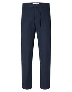 SELECTED SLH172-SLIMTAPE BRODY LINEN PANT NOOS
