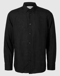 SELECTED SLHREGKYLIAN-LINEN SHIRT LS CLASSIC NOOS