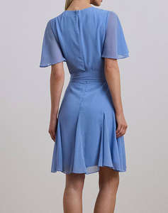LAUREN RALPH LAUREN WANDELLA-SHORT SLEEVE-DAY DRESS