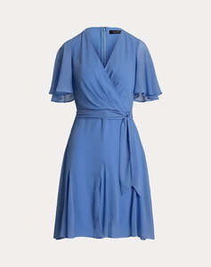 LAUREN RALPH LAUREN WANDELLA-SHORT SLEEVE-DAY DRESS