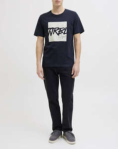 JJ REBEL JREBBERN BOX TEE SS CREW NECK