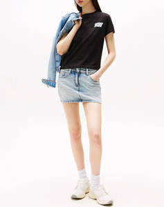 TOMMY JEANS TJW REG TJ BUBBLE TEE