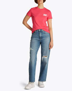 TOMMY JEANS TJW REG TJ BUBBLE TEE