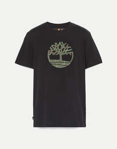 TIMBERLAND Camo Tree Logo Short Sleeve Tee