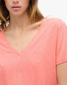 SUPERDRY D1 STUD STUDIOS SLUB EMB VEE TEE ДАМСКА ТЕНИСКА