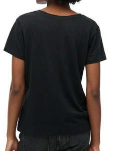 SUPERDRY D1 STUD STUDIOS SLUB EMB VEE TEE ДАМСКА ТЕНИСКА
