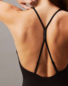 CALVIN KLEIN JEANS PLUNGE ONE PIECE