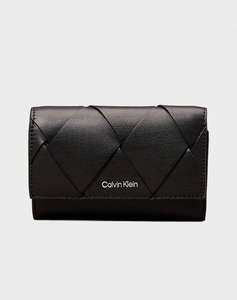 CALVIN KLEIN JEANS CK WOVEN SMALL TRIFOLD (Размери: 9 x 12 x 5см.)
