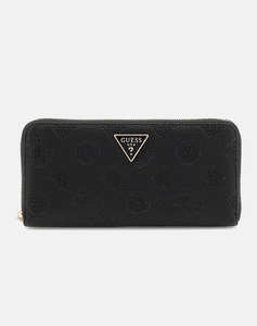 GUESS CRESIDIA SLG LARGE ZIP AROUND ДАМСКИ АКСЕСОАРИ (Размери: 21 x 10 x 2см.)