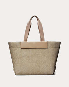 CALVIN KLEIN JEANS CK RAFFIA LARGE SHOPPER (Размери: 38 x 61 x17см.)