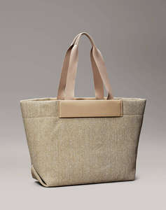CALVIN KLEIN JEANS CK RAFFIA LARGE SHOPPER (Размери: 38 x 61 x17см.)