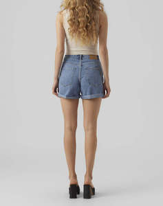 VERO MODA VMZURI HR LOOSE DENIM SHORTS MIX GA NOOS