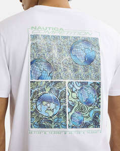 NAUTICA ТЕНИСКА T-SHIRT KM Barna T-Shirt