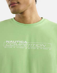 NAUTICA ТЕНИСКА T-SHIRT KM Barna T-Shirt
