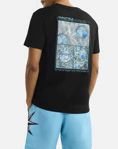 NAUTICA ТЕНИСКА T-SHIRT KM Barna T-Shirt