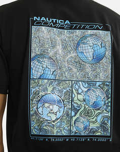 NAUTICA ТЕНИСКА T-SHIRT KM Barna T-Shirt
