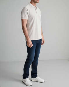 NAVY&GREEN ТЕНИСКА ПОЛО CUSTOM FIT