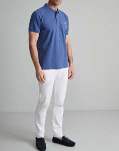 NAVY&GREEN ТЕНИСКА ПОЛО CUSTOM FIT