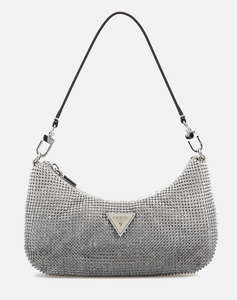 GUESS ZALINA MINI TOP ZIP SHLDR BAG ДАМСКА ЧАНТА(Размери: 23 x 14 x 4см.)