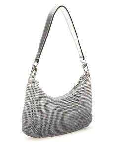 GUESS ZALINA MINI TOP ZIP SHLDR BAG ДАМСКА ЧАНТА(Размери: 23 x 14 x 4см.)