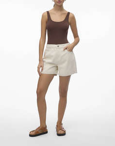 VERO MODA VMZURI HR LOOSE DENIM SHORTS MIX GA NOOS