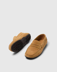 SELECTED SLHSERGIO SUEDE PENNY DRIVING SHOE