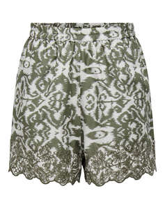 ONLY ONLLOU LIFE EMB LOOSE SHORTS WVN