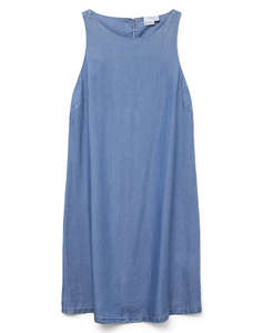 VERO MODA VMFLEUR SL SHORT TENCEL DRESS GA