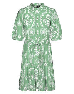 VERO MODA VMDICTHE 2/4 SHORT VOLUME DRESS WVN GA