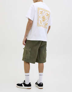 JACK&JONES JPSTKARL AVERY CARGO SHORTS MID