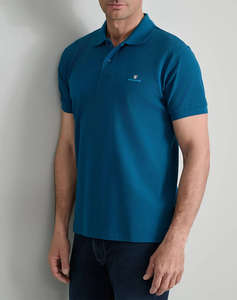 NAVY&GREEN ТЕНИСКА ПОЛО CUSTOM FIT
