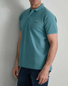 NAVY&GREEN ТЕНИСКА ПОЛО CUSTOM FIT