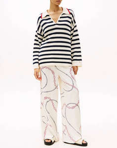 TOMMY HILFIGER SOFT VISCOSE WOVEN PANTS