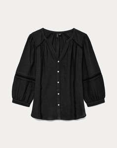 VERO MODA VMOLYA 3/4 TOP WVN GA